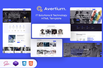 Avertium – IT Solutions & Technology HTML Template