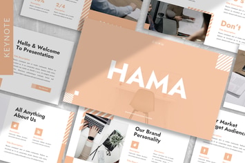 Hama - Company Profile Keynote Template