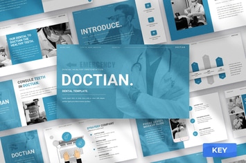Doctian - Medical Keynote Presentation Template