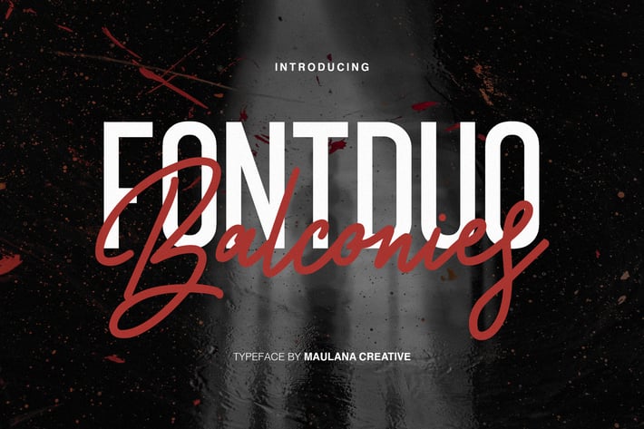 Balconies - Font Duo
