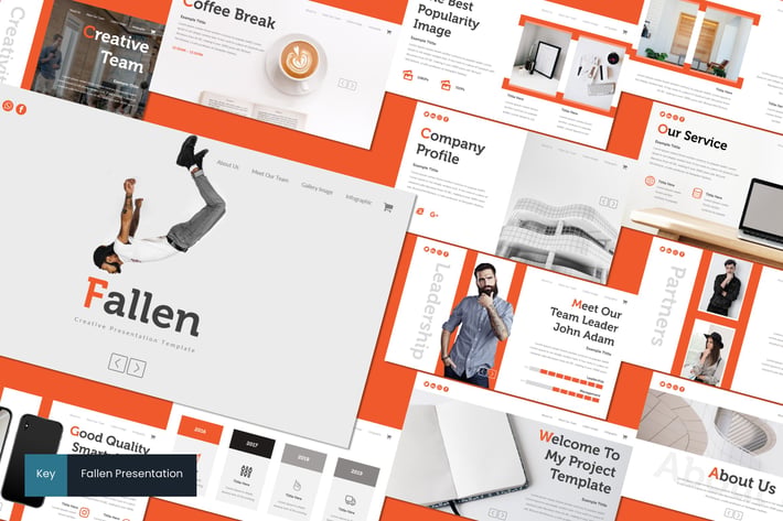 Fallen - Keynote Template
