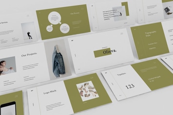 Olieva - Branding Guidelines Keynote