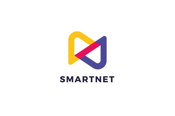 Smart Net S N Letter Logo Template