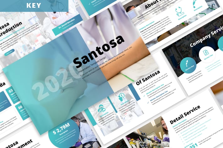 Santosa - Business Keynote Template