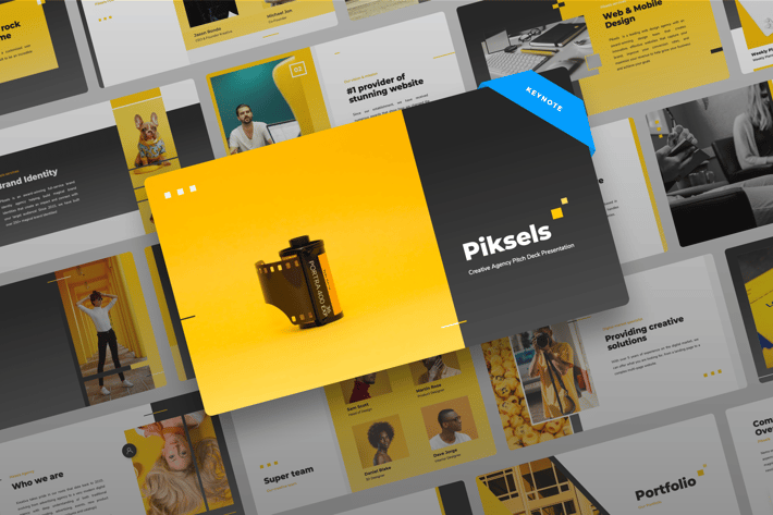 Piksels - Creative Agency Keynote Presentation