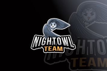 Night Owl Logo Template