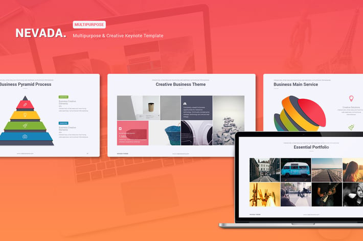 Nevada Creative Keynote Template