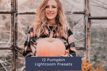 12 Pumpkin Lightroom Presets