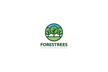 Forest Trees Logo
