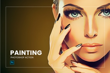 Vector Portrait Painting