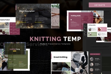 Knitting - Keynote Template