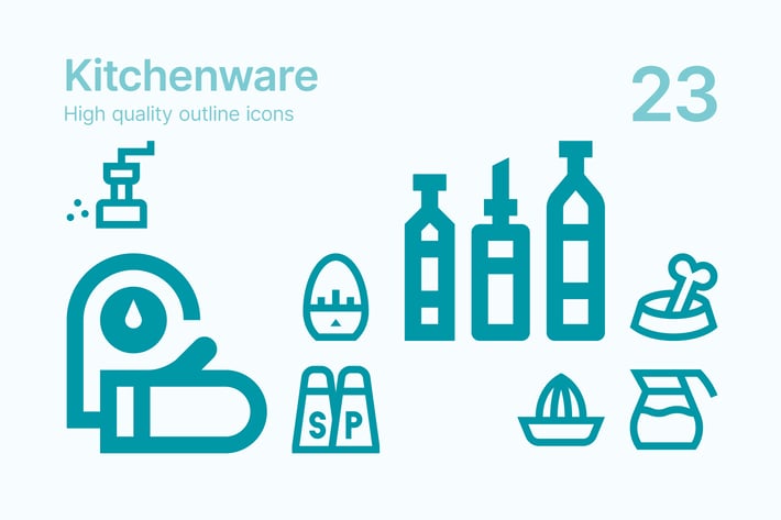 Kitchenware Icons