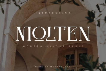 Molten | Modern Serif