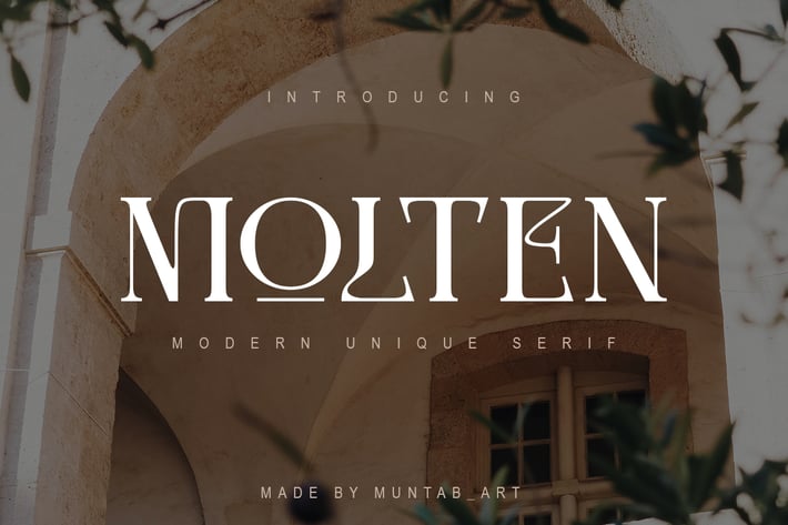 Molten | Modern Serif