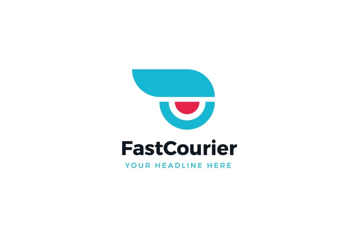 Fast Courier Logo Template