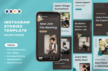 Online Course Instagram Stories