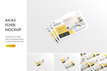 Landscape Flyer Mockup