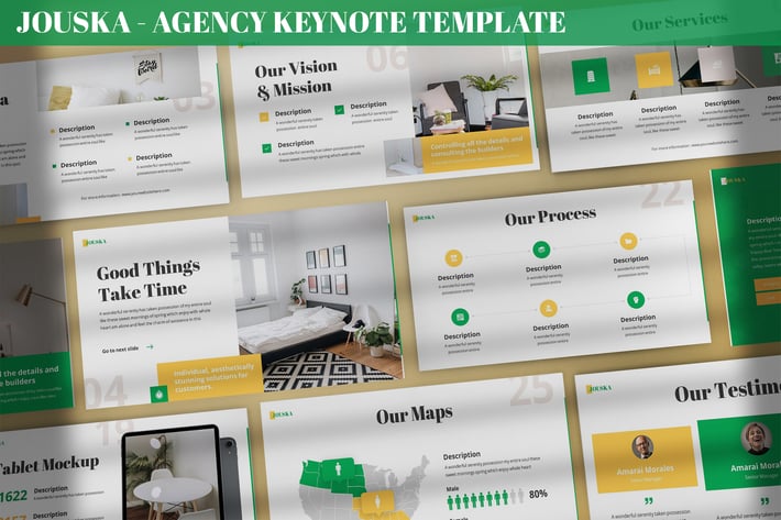 Jouska - Agency Keynote Template