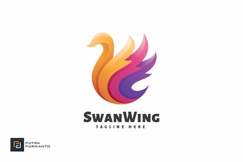 Swan Wing - Logo Template