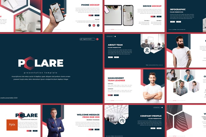 Polare - Powerpoint Template