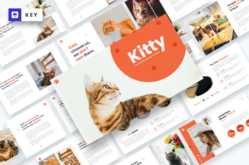 Kitty - Cat Animal Keynote Template