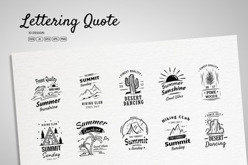 Lettering Quote