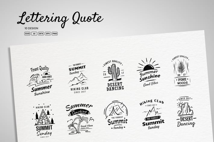 Lettering Quote