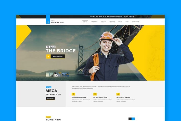 Mega Architecture: Construction, Building PSD