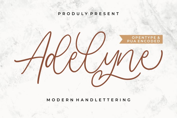 Adelyne – Modern Handlettering