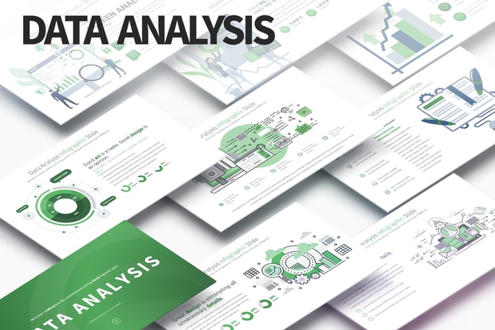 Data Analysis - PowerPoint Infographics Slides