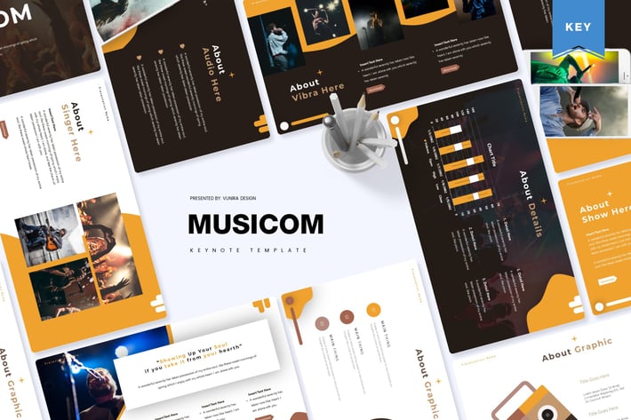 Musicom| Keynote Template