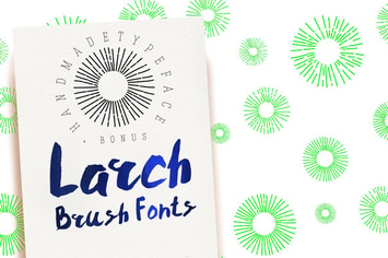 Larch Brush Font