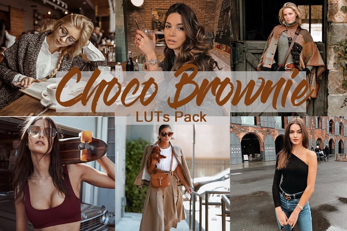 Choco Brownie -  LUTs Pack for Color Grading