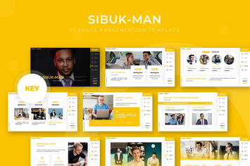 Sibuk-Man - Keynote Template