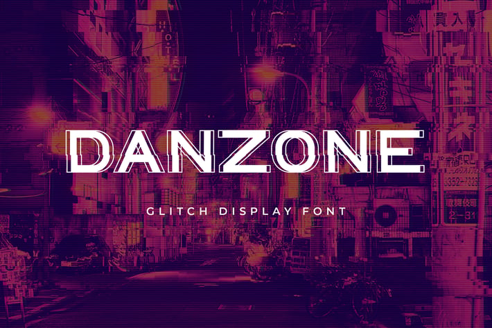 Danzone sans Serif Display Font