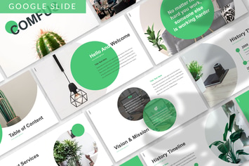 Comfus - Plants Google Slide Template