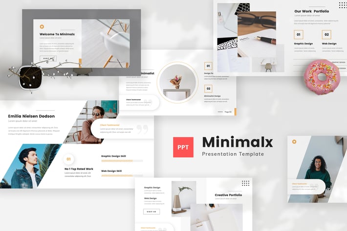 Minimalx - Minimal PowerPoint Template