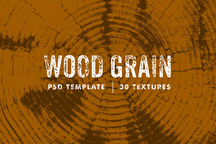 Wood Grain Textures Template