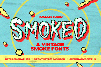 Vintage Smoked Fonts