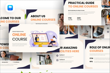 Online Course Keynote Presentation Template