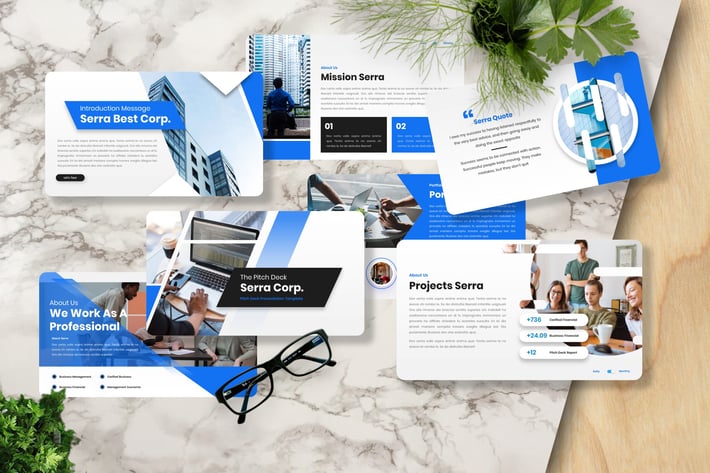 Serra - Pitch Deck Powerpoint Template