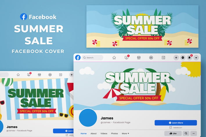 Facebook Cover - Summer Sale