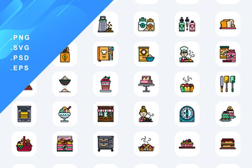 Bakery Icons