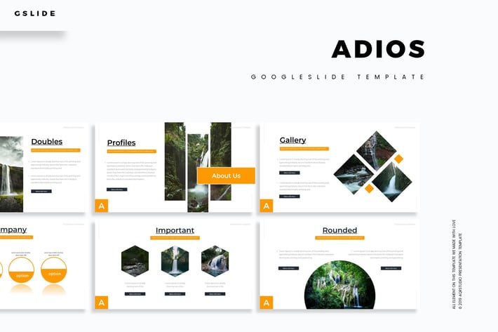 Adios - Google Slides Template