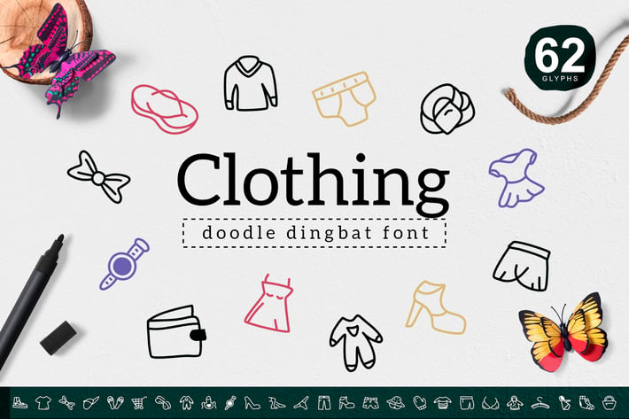 Clothing Dingbat