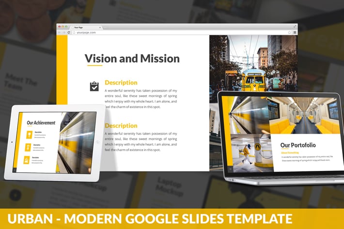 Urban - Modern Google Slides Template