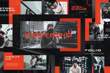 Destroid - Keynote Template