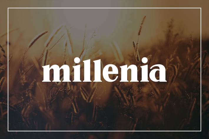 Millenia - Serif Font
