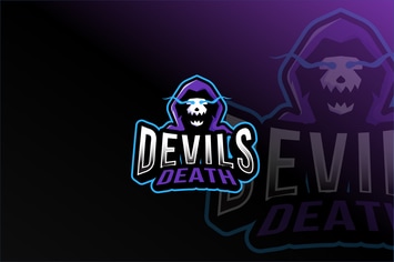 Devils Death Esport Logo Template