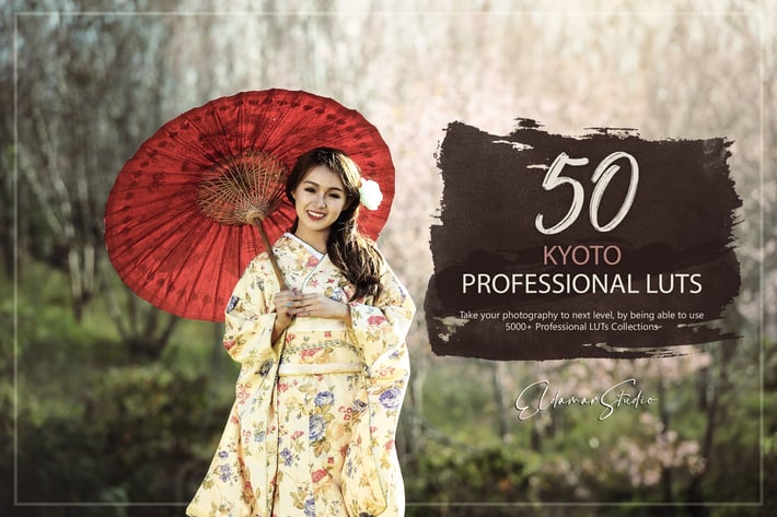50 Kyoto LUTs Pack